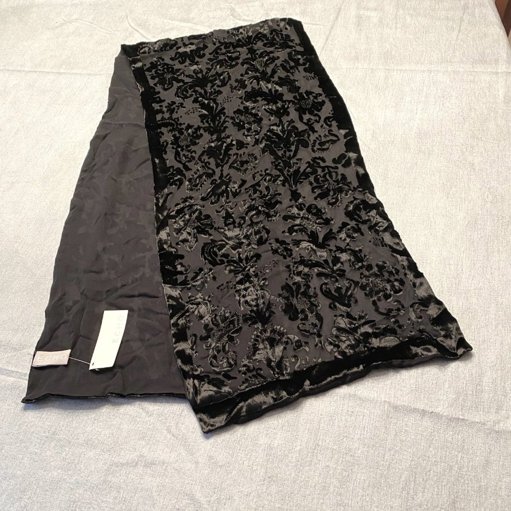Echo Black Scarf